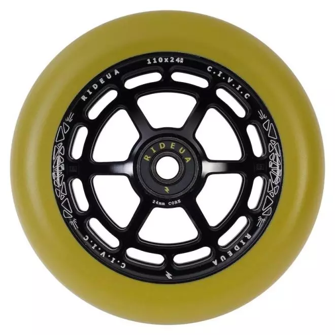 Kolečko UrbanArtt Civic 110 Army Green Black pro freestyle koloběžky a BMX