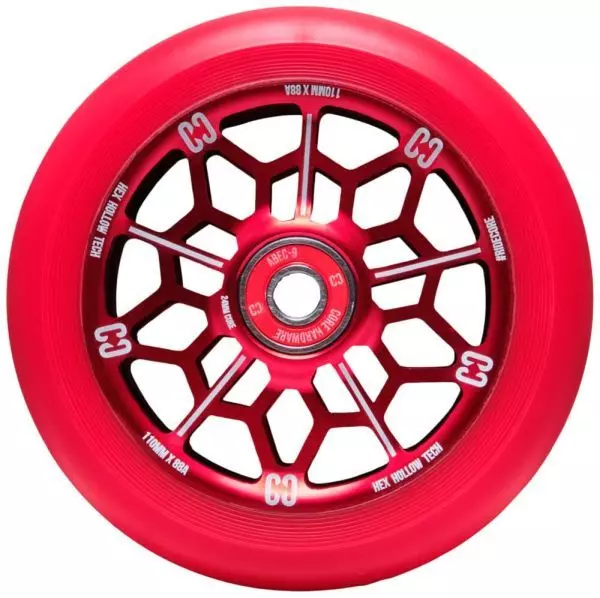 Kolečko CORE Hex Hollow 110 Red