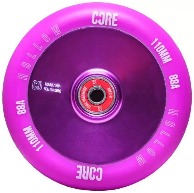 Kolečko CORE Hollowcore V2 Purple pro freestyle koloběžky