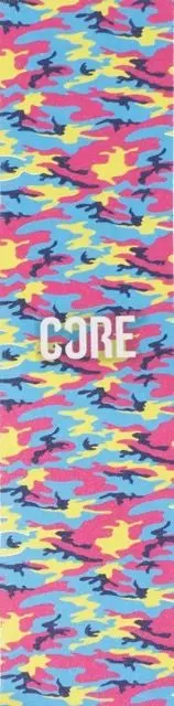 CORE Neon Camo Griptape Pink pro Freestyle Koloběžky