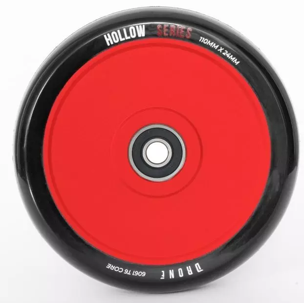 Kolečko Drone Hollow Series 110 Red pro freestyle koloběžky