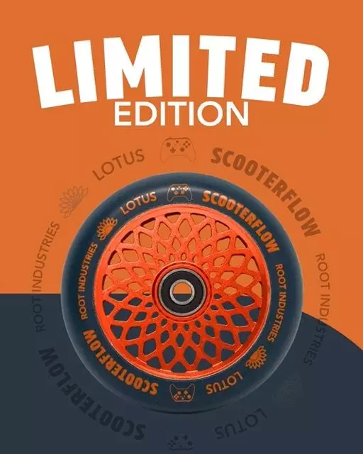 Root Lotus ScooterFlow 110 Wheel Orange