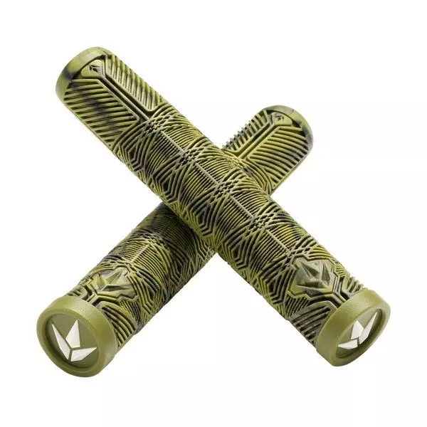 Gripy Blunt V3 Olive Black  pro freestyle koloběžky a BMX