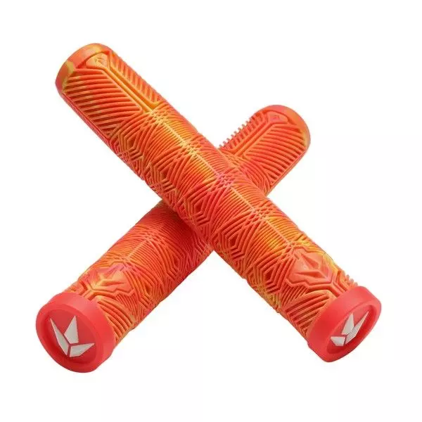 Gripy Blunt V3 Orange Red pro freestyle koloběžky a BMX